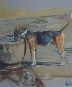 "The Drinking Trough" by Daniel Crane